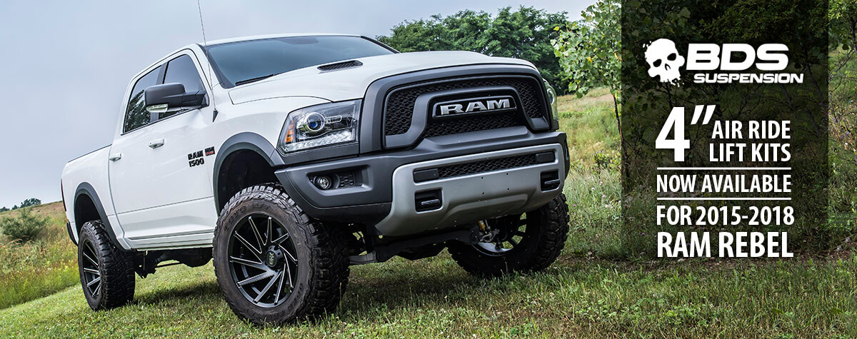 2016 Ram Rebel Leveling Kit With Air Ride
