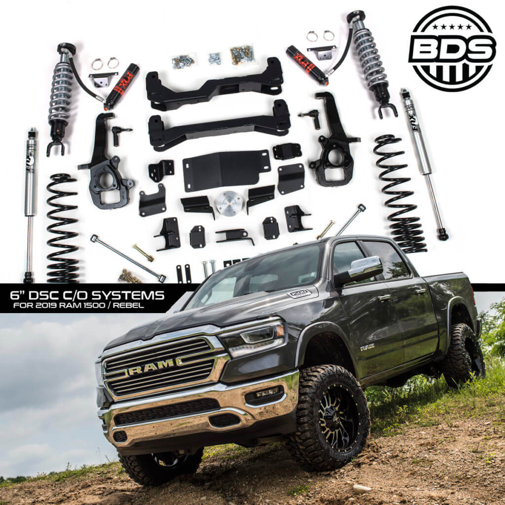 2019 Dodge RAM 1500 6" Lift Kits by BDS Suspension